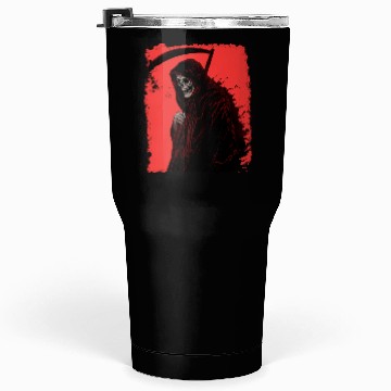 Discover Skeleton Reaper Red Tumblers 30 Oz