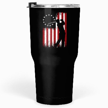 Discover American Flag Golf USA Flag Tumblers 30 Oz