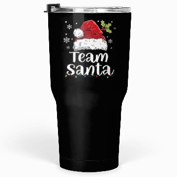 Discover Team Santa Holiday Christmas Design Tumblers 30 Oz