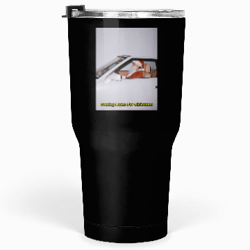 Discover Santa's Joyful Ride Card Design Tumblers 30 Oz