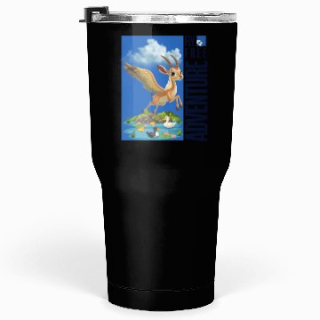 Discover Flying Mythical Waterfowl with Adventure Theme Tumblers 30 Oz