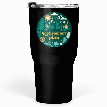 Discover Retirement Plan Nature Escape Design Tumblers 30 Oz