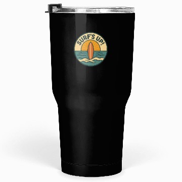 Discover Sunset Surf Up Motivational Patch Tumblers 30 Oz