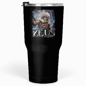 Discover Zeus Thunder God Tumblers 30 Oz