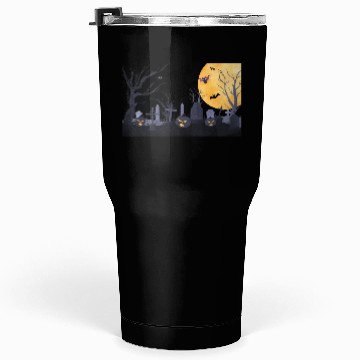 Discover Trick-or-Treat Pumpkin Graveyard Tumblers 30 Oz