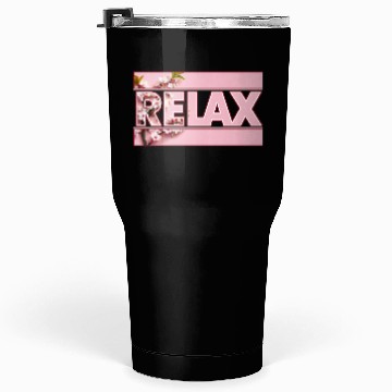 Discover Cherry Blossom Relax Logo Tumblers 30 Oz