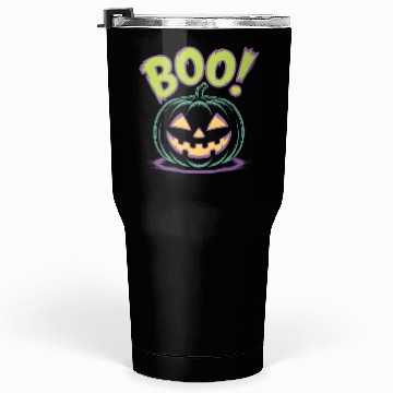 Discover Spooky Halloween Jack-o'-Lantern Design Tumblers 30 Oz
