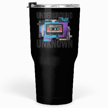 Discover Underground Cassette Tape Urban Art Tumblers 30 Oz