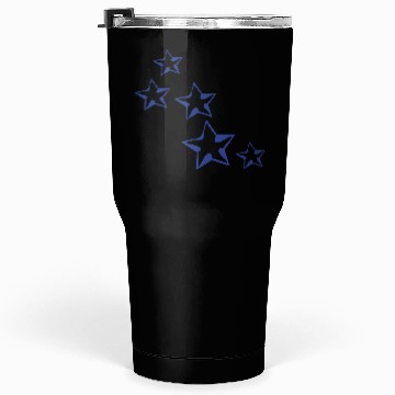 Discover blue stars pattern Tumblers 30 Oz