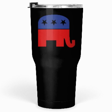 Discover Republican elephant Tumblers 30 Oz