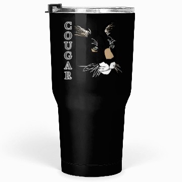 Discover Cougar,Mountain Lion, Puma Tumblers 30 Oz