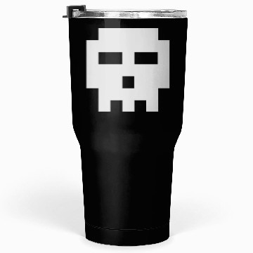 Discover Scott Pilgrim 8-bit Skull Vector Tumblers 30 Oz