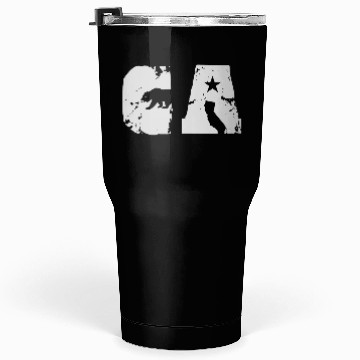Discover California Bear State Abbreviation Tumblers 30 Oz