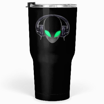 Discover Alien Music Lover DJ (Simplified Fit All Design) Tumblers 30 Oz