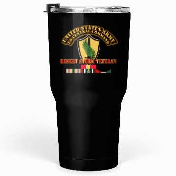 Discover Army - US CENTRAL COMMAND - Desert Storm Veteran Tumblers 30 Oz