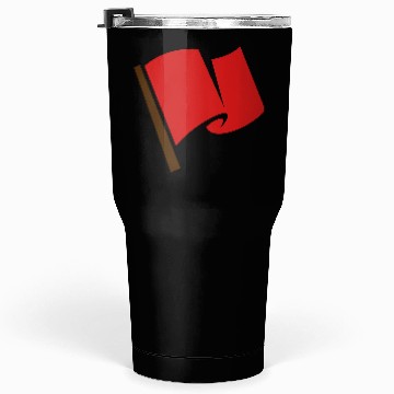 Discover Waving Red Flag Tumblers 30 Oz