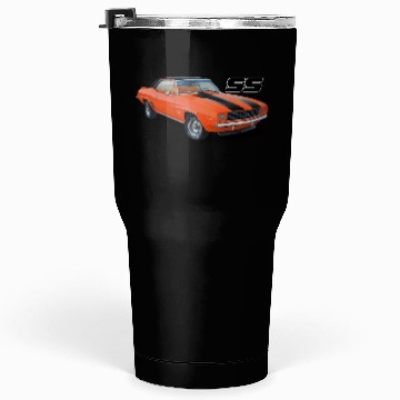 Discover 1969 Orange Camaro Tumblers 30 Oz