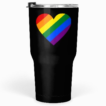 Discover Rainbow Heart Tumblers 30 Oz