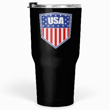 Discover text letters shield emblem emblem usa united state Tumblers 30 Oz