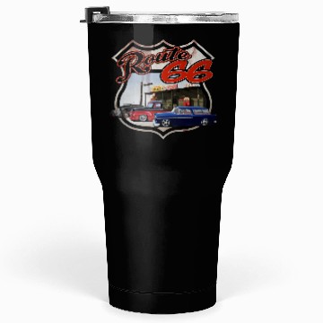 Discover Route 66 Triple Tumblers 30 Oz