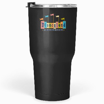 Discover Retro Disneyland Sign Tumblers 30 Oz