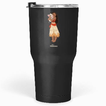 Discover Disney Moana and Pua Tumblers 30 oz