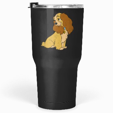 Discover Disney Lady And The Tramp Lady Simple Portrait Swea Tumblers 30 oz