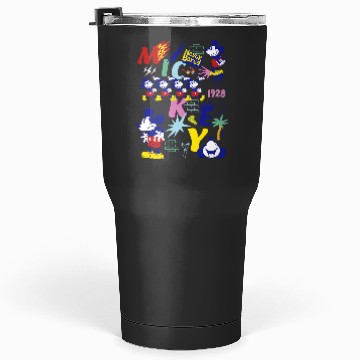 Discover Disney Mickey Mouse Vintages Never Bored Tumblers 30 oz