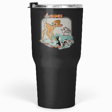 Discover Disney Bambi Movie Retro Tumblers 30 oz