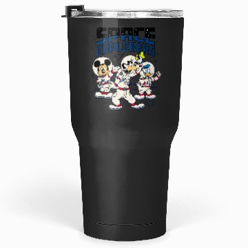 Discover Disney Mickey Goofy Donald Space Explorers Tumblers 30 oz