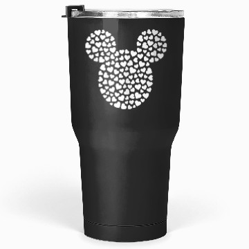 Discover disney mickey mouse icon filled with hearts Tumblers 30 oz