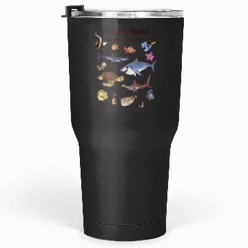 Discover Disneys Pixars finding nemo guide to sea life Tumblers 30 oz