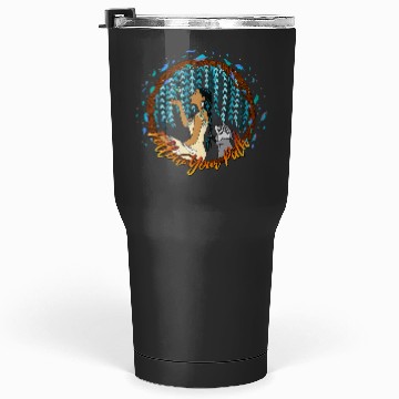 Discover Disney Pocahontas Follow Your Path Circle Text Tumblers 30 oz