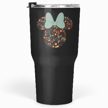 Discover Disney Minnie Mouse Spring Head Icon with Bow Springtime Tumblers 30 oz
