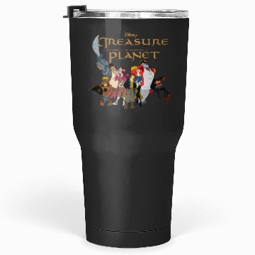 Discover Disneys treasure planet logo and characters long sleeve Tumblers 30 oz