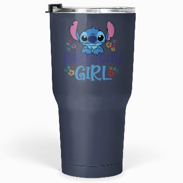 Discover Stitch Birthday Girl Tumblers 30 Oz, Disney Lilo Stitch Tumblers 30 Oz, Birthday Boy Tumblers 30 Oz