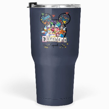 Discover Disney Birthday Squad Tumblers 30 Oz