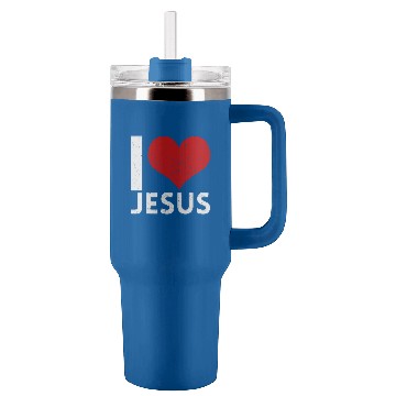 Discover I Love Jesus Tumblers 40 oz With Handle