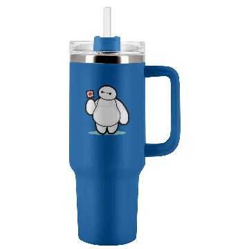 Discover Disney Big Hero 6 Baymax With Lollipop Cute Shot Baseball Tees Tumblers 40 oz With Handle