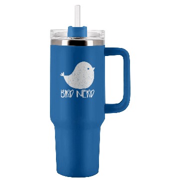 Discover Avid Birder Birdwatching Bird Nerd 1 Tumblers 40 oz With Handle