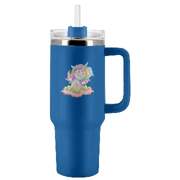 Discover Unicorns Easter Unicorns Lover Bunny Unicorns Holding Easter Egg 2 Tumblers 40 oz With Handle