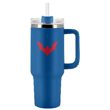 Discover Mens Batman Beyond Beyond Bat Logo Tumblers 40 oz With Handle