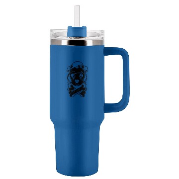 Discover Adorable Crossbones Tumblers 40 oz With Handle