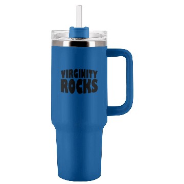 Discover Virginity Rocks Tumblers 40 oz With Handle