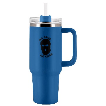 Discover no face Tumblers 40 oz With Handle
