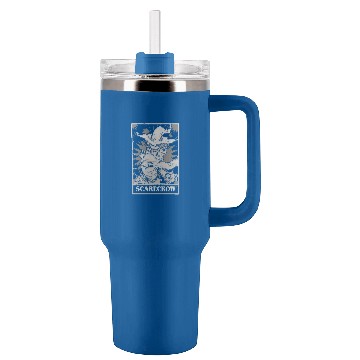 Discover DC Comics Halloween Scarecrow Tarot Poster 29 Tumblers 40 oz With Handle