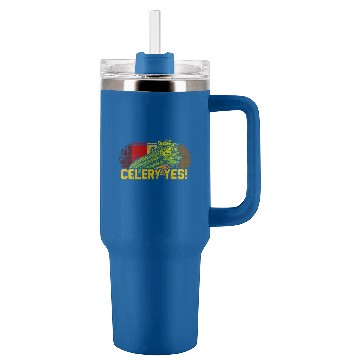Discover Celery Yes Funny Vegetable Gardener 5 Baseball Tees Tumblers 40 oz With Handle