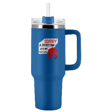 Discover Homework Spartan Student Excuses Sparta Warrior Tumblers 40 oz With Handle