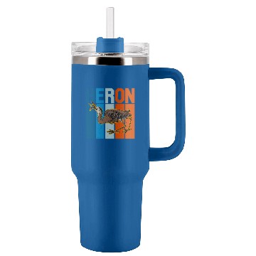 Discover Heron water wildlife birdwatching birder biologist binocular 2 Tumblers 40 oz With Handle