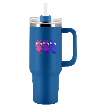 Discover Beaver Pet Bisexual Pride Flag Tumblers 40 oz With Handle